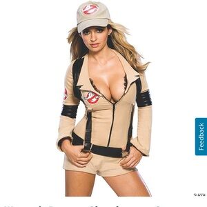 Women's Ghostbusters Costume Romper